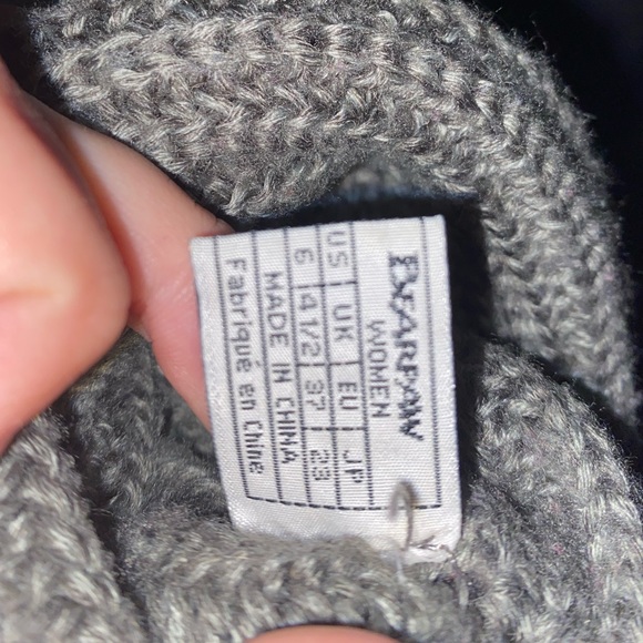 bear paw sweater boots - Picture 4 of 4